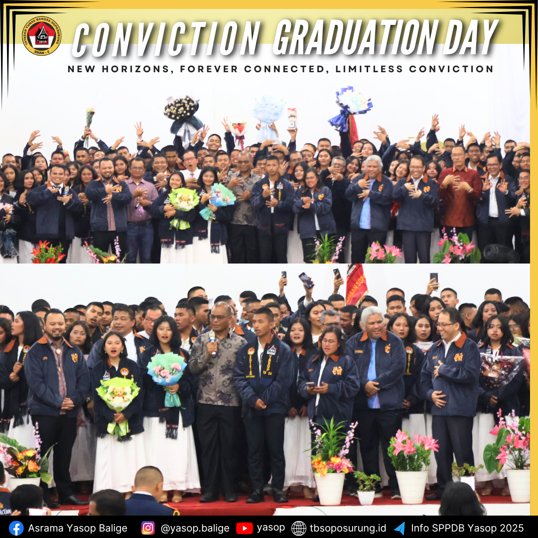Graduation Angkatan 33-Yayasan TB Soposurung